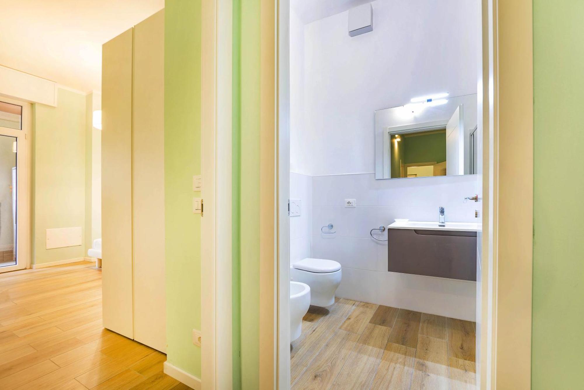 Italianflat - Elegant 2 Bedrooms With Balcony, 5 Min Walking From Arena * Verona